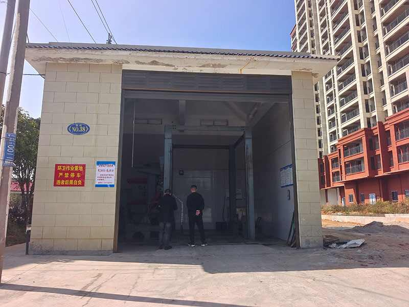 側(cè)翻式垃圾壓縮中轉(zhuǎn)站改造項(xiàng)目